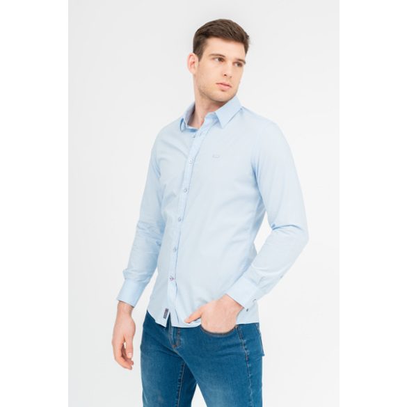 Budmil férfi ing-slim fit ing - B20450225-002