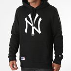   New Era PULOVER TEAM LOGO HOODY NEYYAN BLK Férfi pulóver - SM-11863701