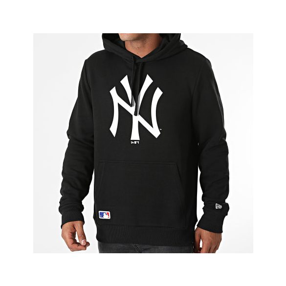 New Era PULOVER TEAM LOGO HOODY NEYYAN BLK Férfi pulóver - SM-11863701