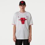   New Era MAJICA NBA MESH TEAM LOGO OVRSZD TEE CHIBUL WHI Férfi póló - SM-13083909