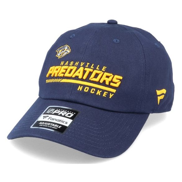 Fanatics Nashville Predators Authentic Pro Locker Room Unstructured Adjustable Cap Navy-OS Férfi sapka - SM-19JU45062GLHCD