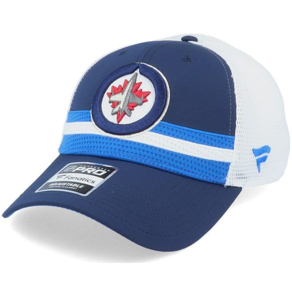 Fanatics Winnipeg Jets Authentic Pro Draft Structured Trucker Cap Team-OS Férfi sapka - SM-19MW53072GNHC4