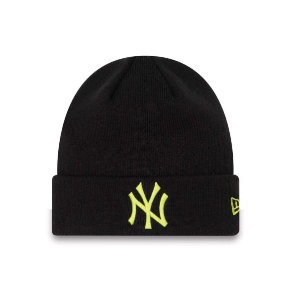 New Era KAPA LEAG ESS CUFF BEANIE NEYYAN BLKALG Férfi sapka - SM-60292603