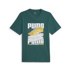   Puma GRAPHICS Sneaker Tee Malachite Férfi póló - SM-677186-43