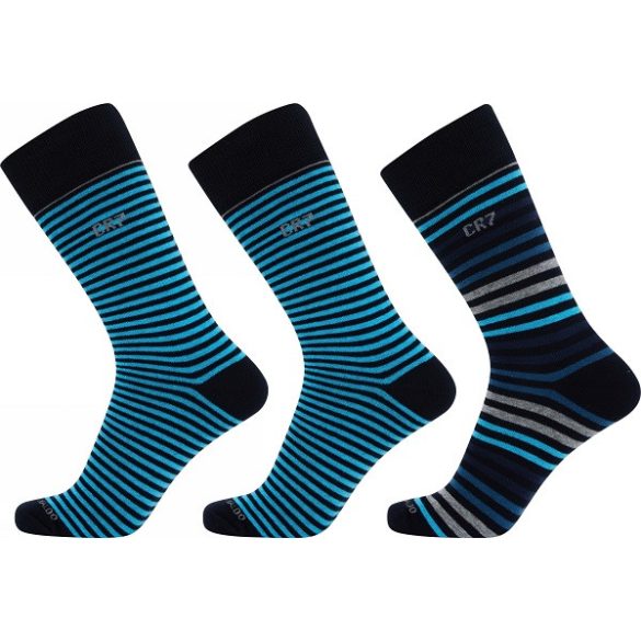 CR7 CR7 Mens socks 3-pack in box Férfi zokni - SM-8283-80-112