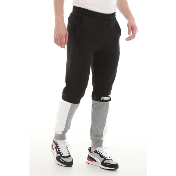 Puma ESS+ Block Sweatpants Férfi nadrág - SM-849037-01