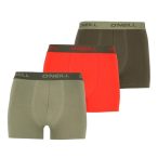   Oneill Men boxer ONeill plain 3-pack Férfi fehérnemű - SM-900113-7008