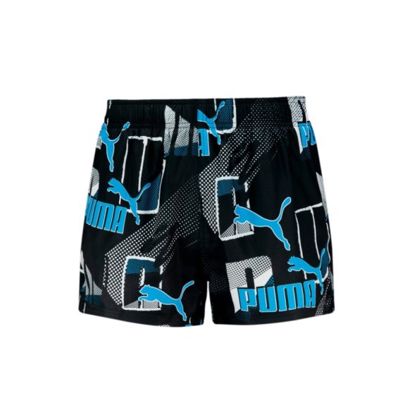 Puma PUMA SWIM MEN PRINT PUMA LOGO SHORT SHORTS 1P Férfi rövidnadrág - SM-938361-02