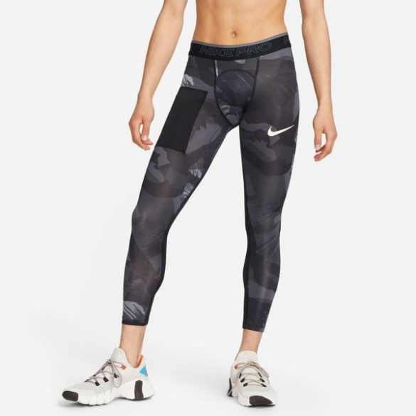 Nike Nike Pro Dri-FIT-Men's Camo Tights Férfi aláöltözet - SM-DQ8363-010